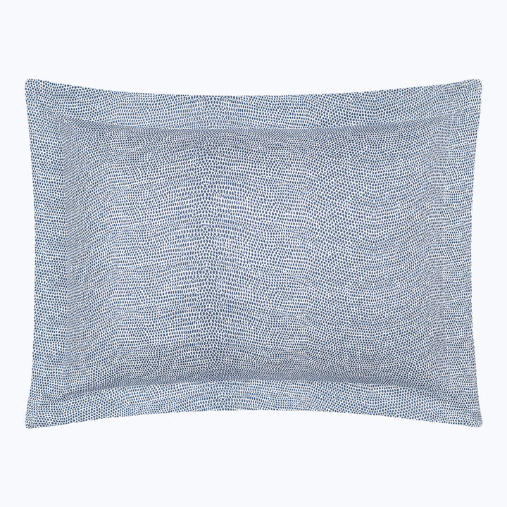 Jasper Cotton Sateen Sham Steel Blue / Boudoir