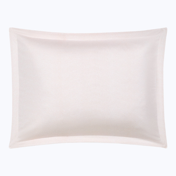 Jasper Cotton Sateen Sham Pink / Standard