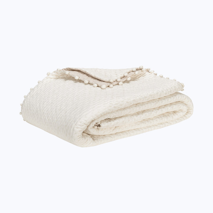 Margaret Silk Quilt Abalone / Full/Queen