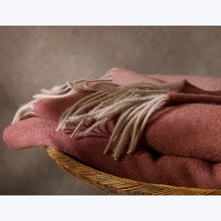 Paley Throw Carnelian/Natural