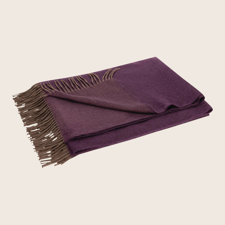 Paley Throw Mulberry/Oak