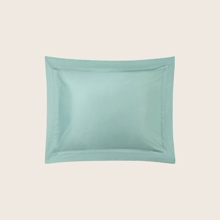 Nocturne Cotton Sateen Sham Aquamarine / Standard