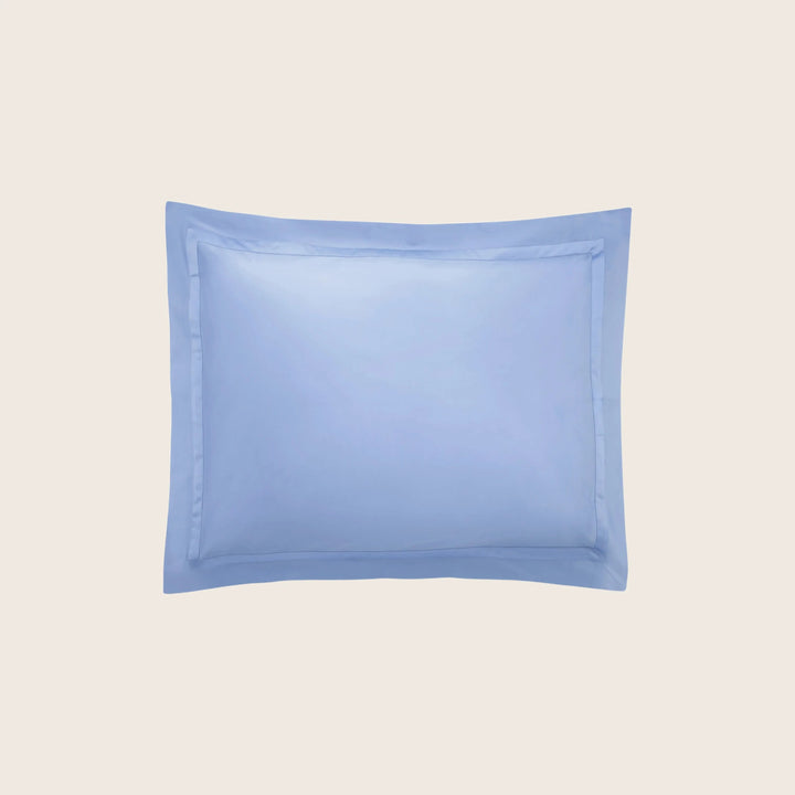 Nocturne Cotton Sateen Sham Azure / Standard
