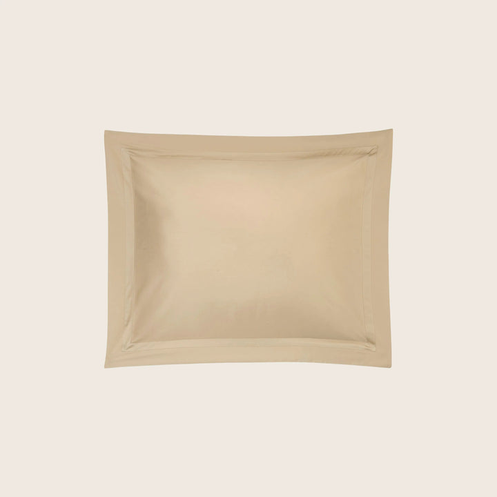 Nocturne Cotton Sateen Sham Champagne / Standard