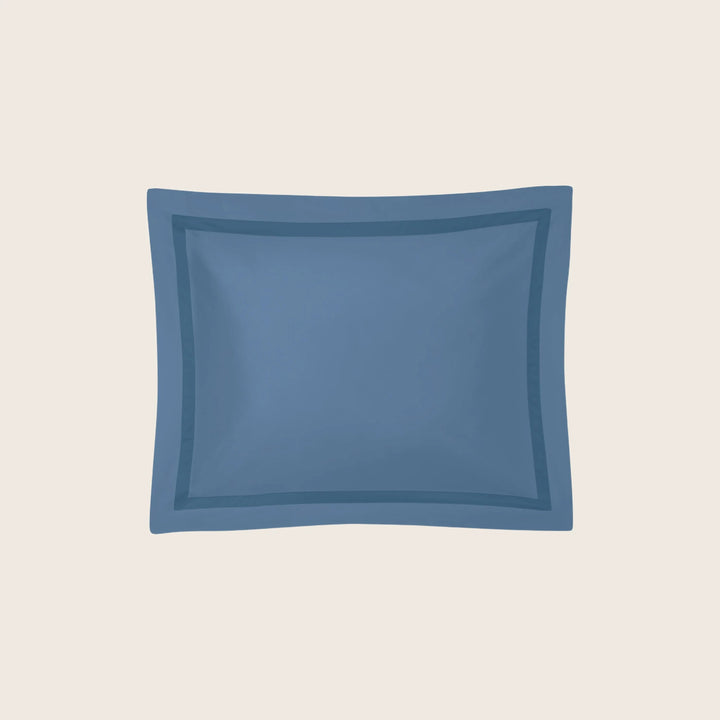 Nocturne Cotton Sateen Sham Sea / Standard