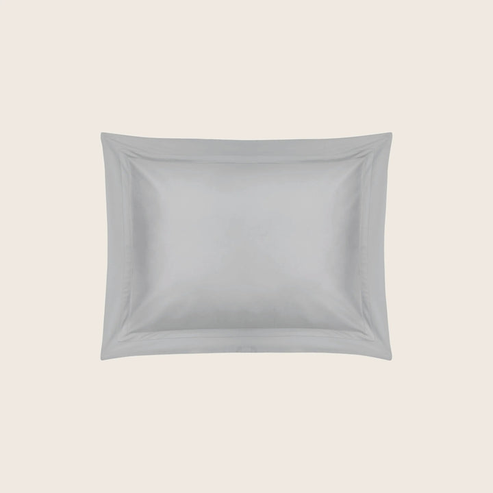 Nocturne Cotton Sateen Sham Silver / Standard