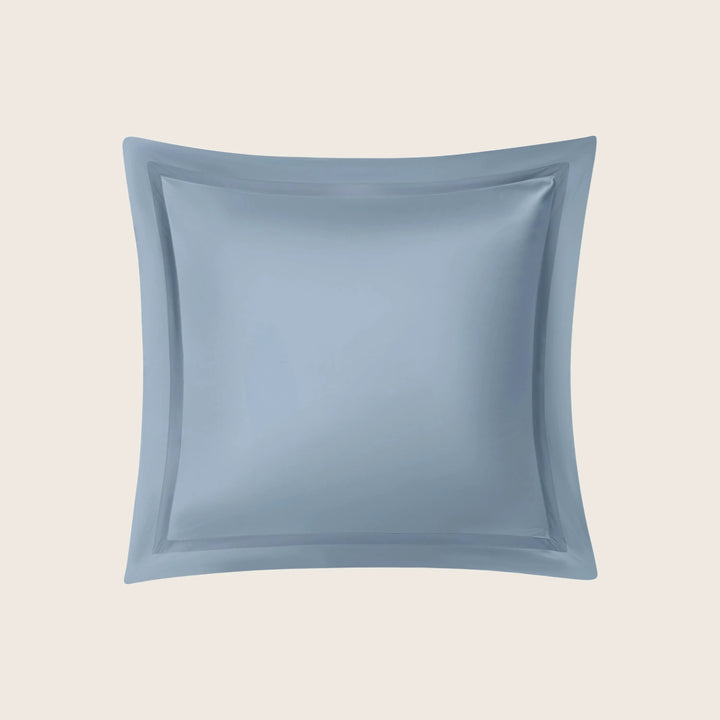 Nocturne Cotton Sateen Sham Hazy Blue / Euro