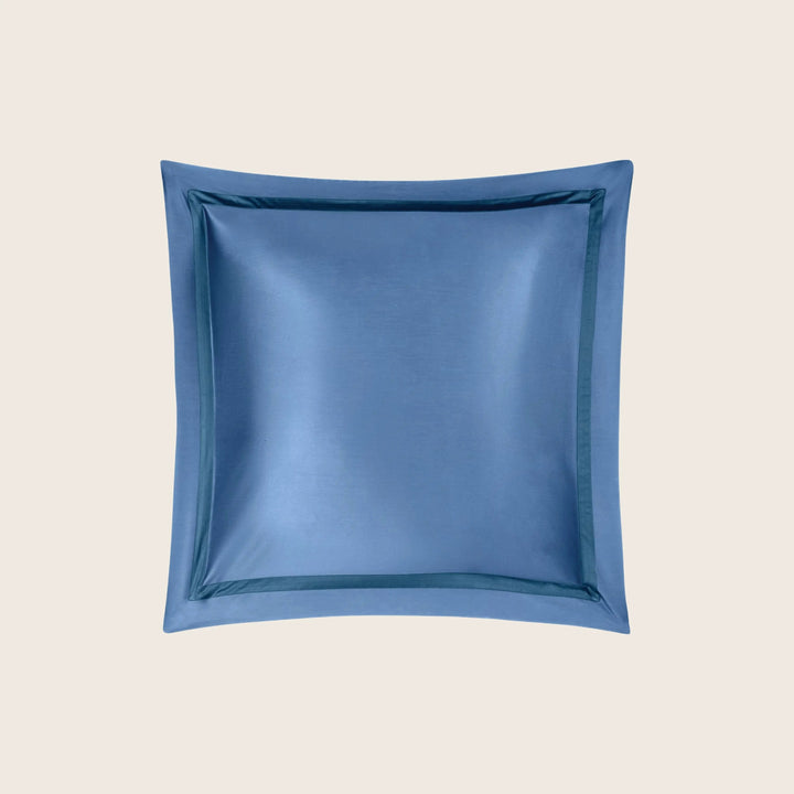 Nocturne Cotton Sateen Sham Sea / Euro