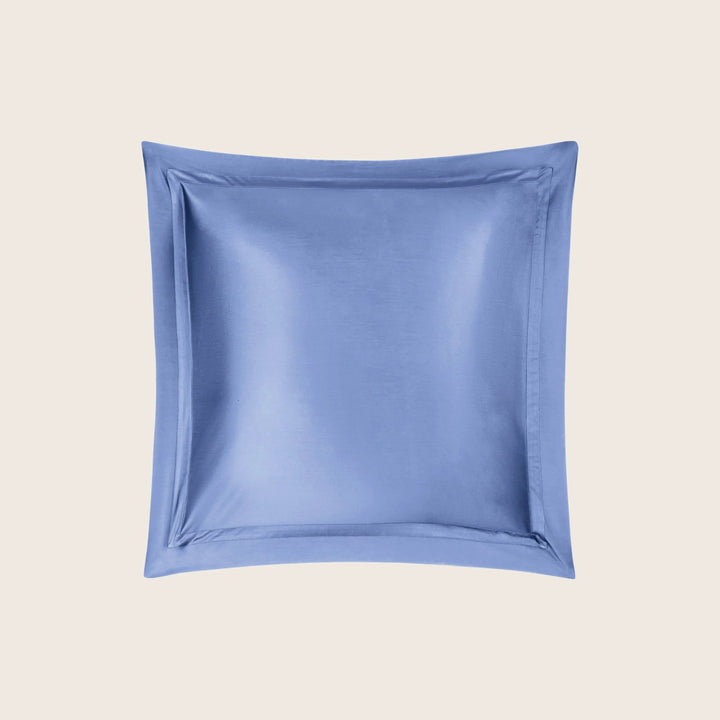 Nocturne Cotton Sateen Sham Azure / Euro