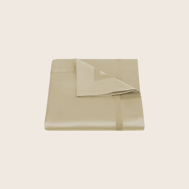 Nocturne Cotton Sateen Duvet Cover Celadon / Full/Queen