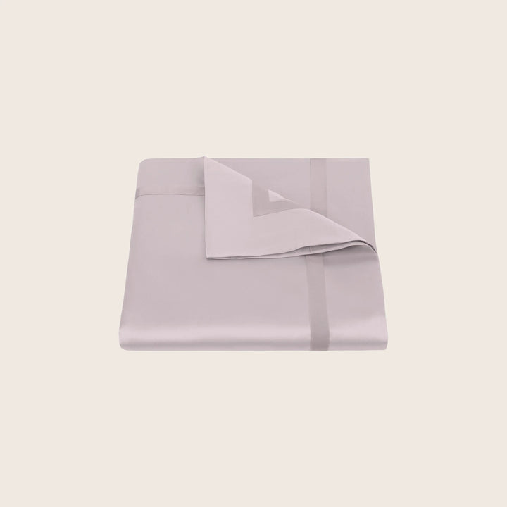 Nocturne Cotton Sateen Duvet Cover Deep Lilac / Full/Queen