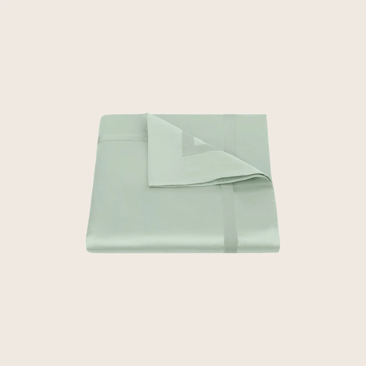 Nocturne Cotton Sateen Duvet Cover Opal / Full/Queen