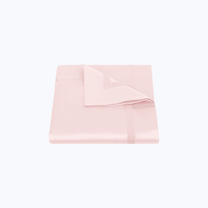 Nocturne Cotton Sateen Duvet Cover Pink / Full/Queen