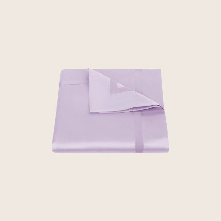 Nocturne Cotton Sateen Duvet Cover Violet / Full/Queen