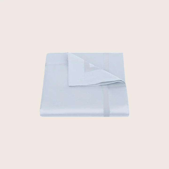 Nocturne Cotton Sateen Duvet Cover Blue / Full/Queen