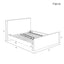 Alta Platform Bed Twin / Woolen Pecan