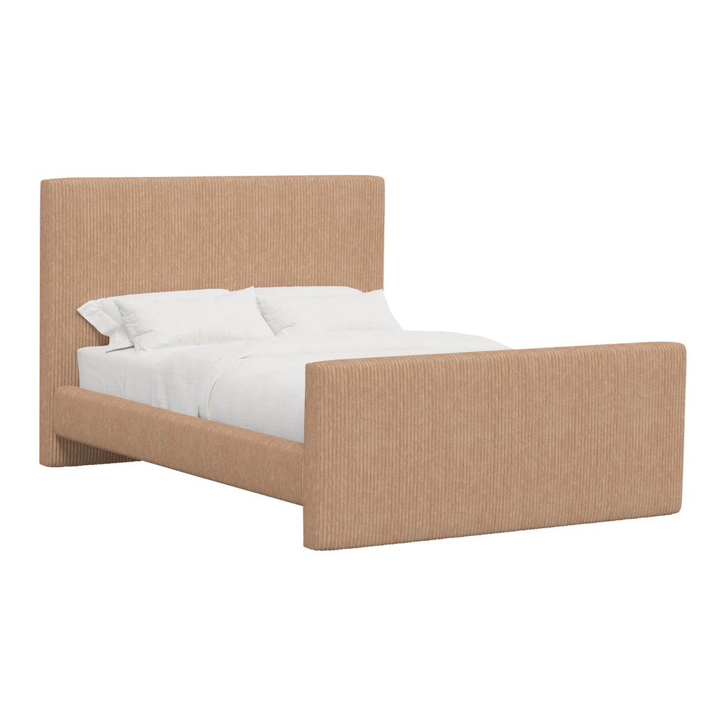 Alta Platform Bed Twin / Corded Blush