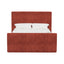 Alta Platform Bed Twin / Antique Velvet Paprika