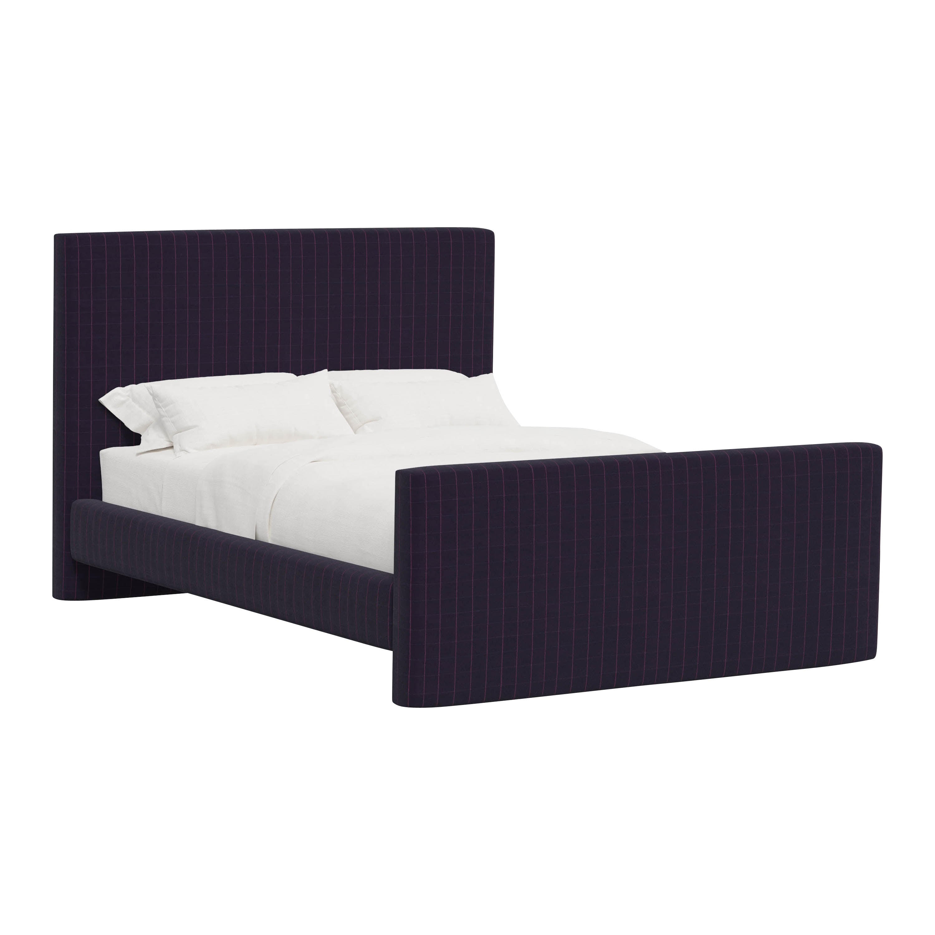 Alta Platform Bed Twin / Martin Linen Checker