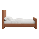 Alta Platform Bed Twin / Zuma Linen Terracotta