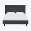 Linea Platform Bed California King / Corded Navy