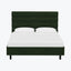 Linea Platform Bed California King / Antique Velet Forest