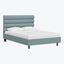 Linea Platform Bed California King / Linen Seaglass