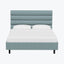 Linea Platform Bed California King / Linen Seaglass