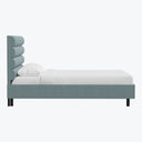 Linea Platform Bed California King / Linen Seaglass