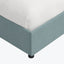 Linea Platform Bed California King / Linen Seaglass