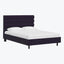 Linea Platform Bed California King / Martin Linen Midnight