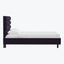 Linea Platform Bed California King / Martin Linen Midnight