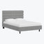 Linea Platform Bed California King / Boucle Grey