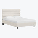 Linea Platform Bed California King / Sherpa Natural