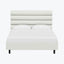 Linea Platform Bed King / Zuma Linen White