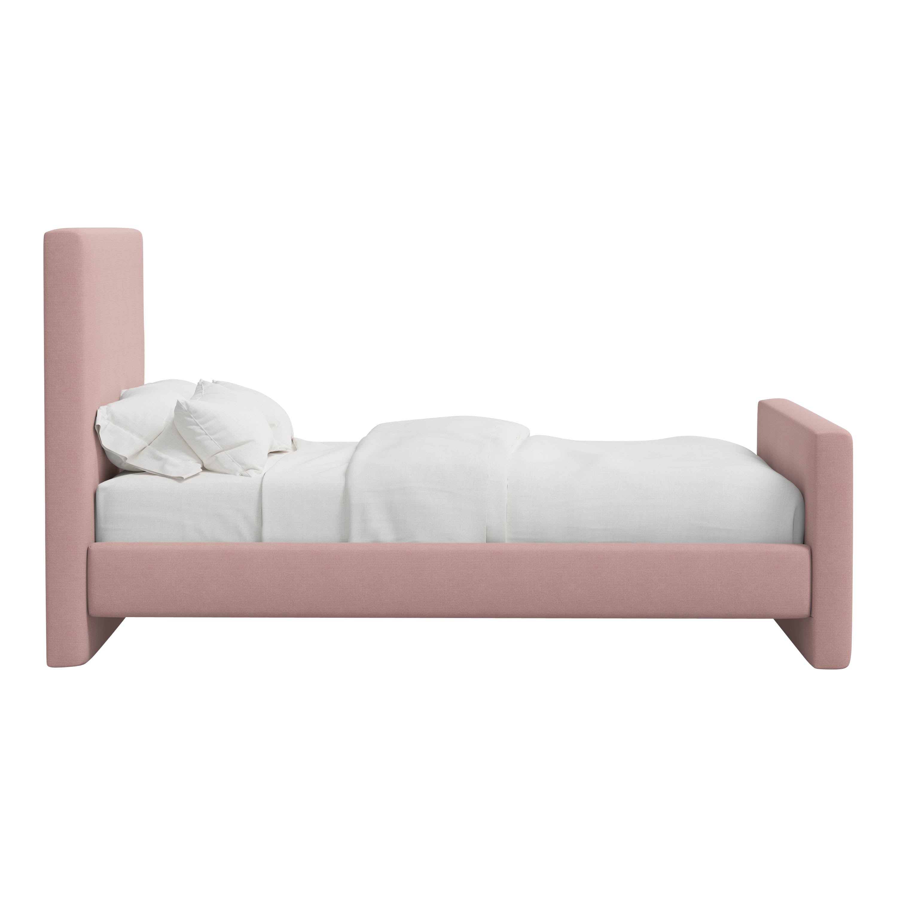 Alta Platform Bed Twin / Linen Blush