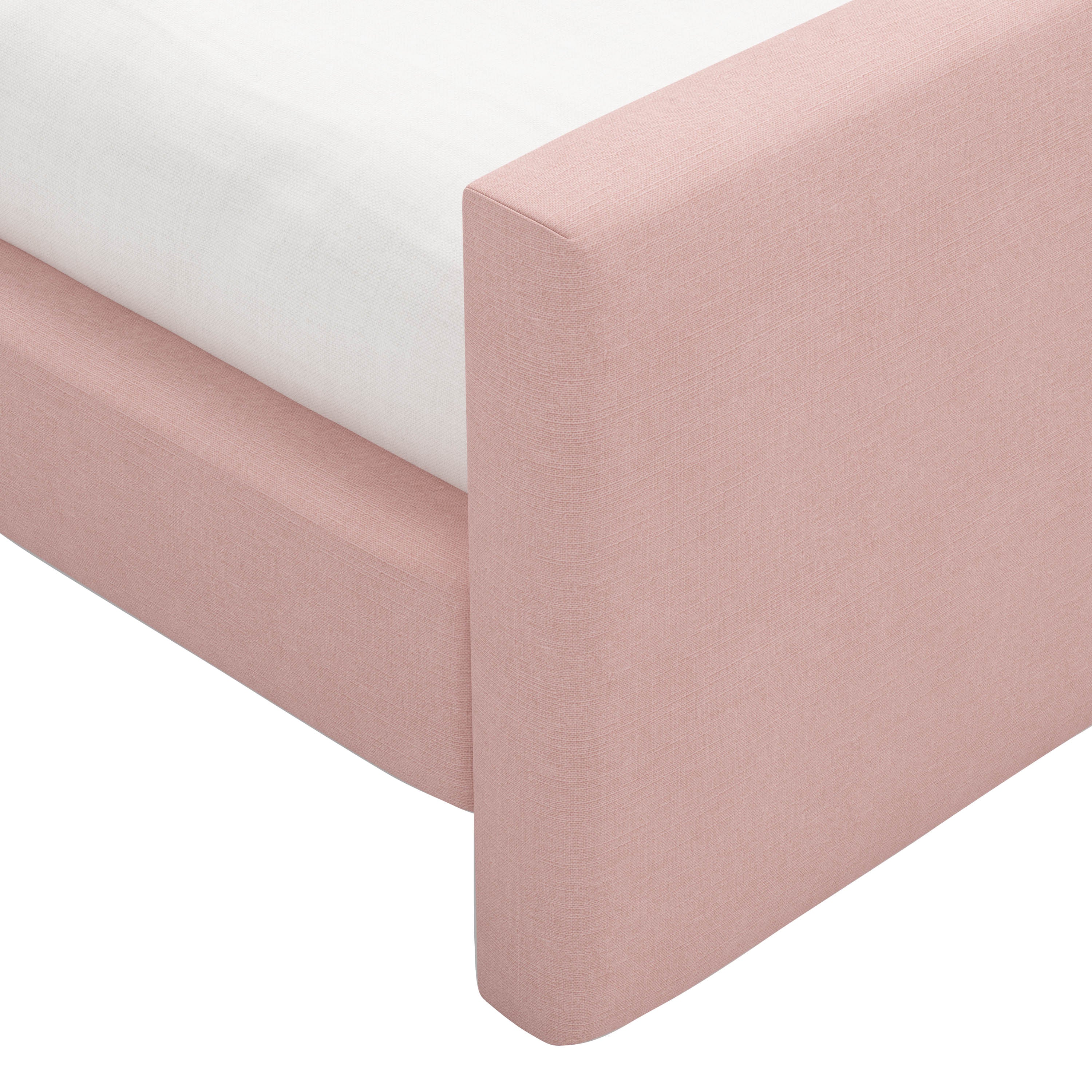 Alta Platform Bed Twin / Linen Blush