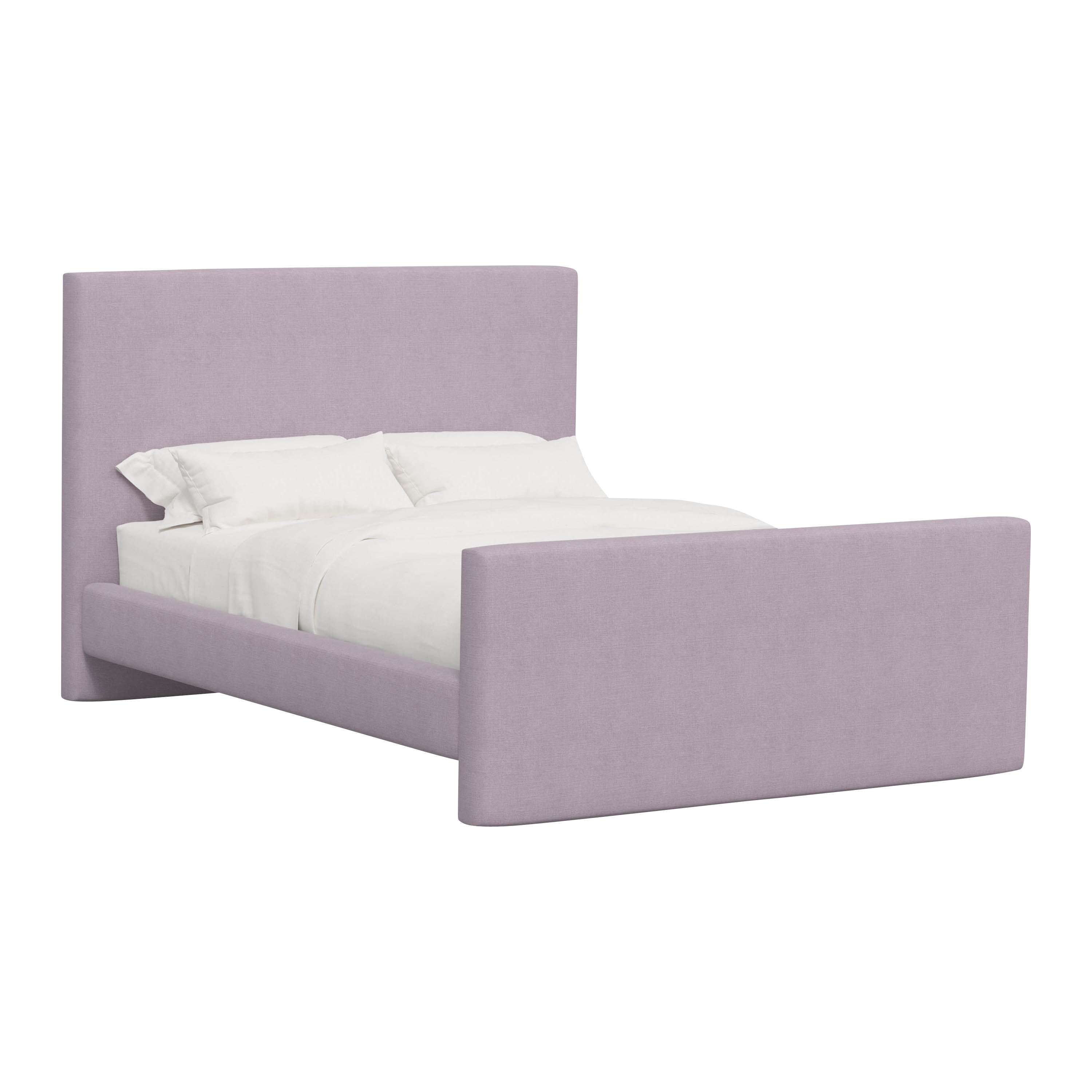 Alta Platform Bed Twin / Linen Lilac