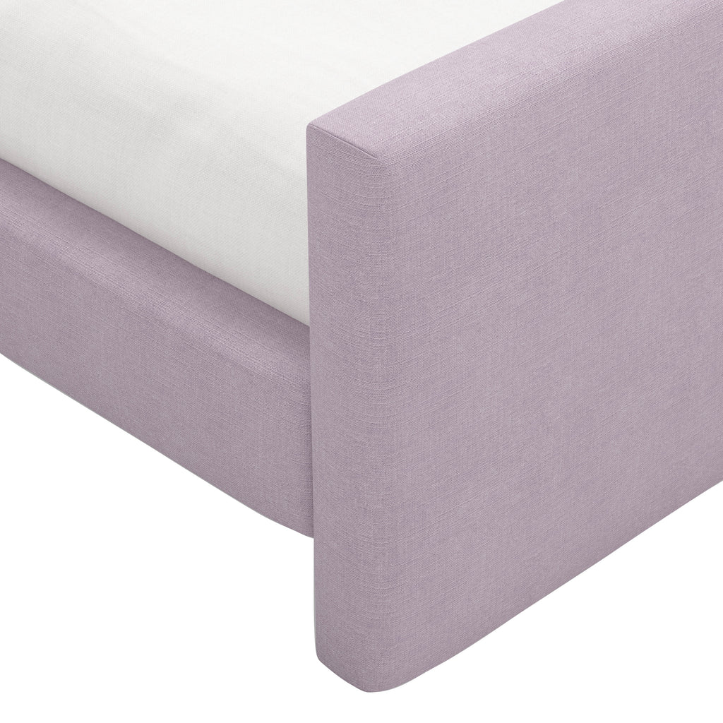 Alta Platform Bed Twin / Linen Lilac