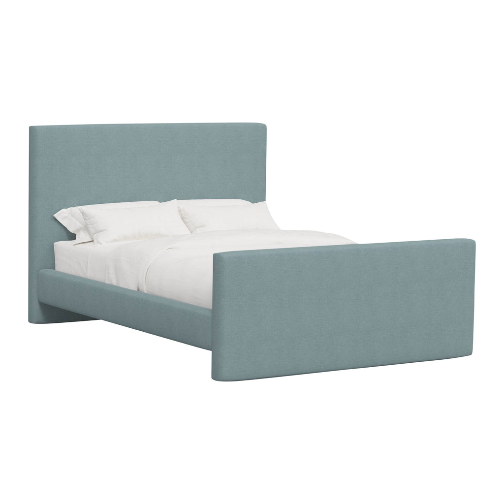 Alta Platform Bed Twin / Linen Seaglass