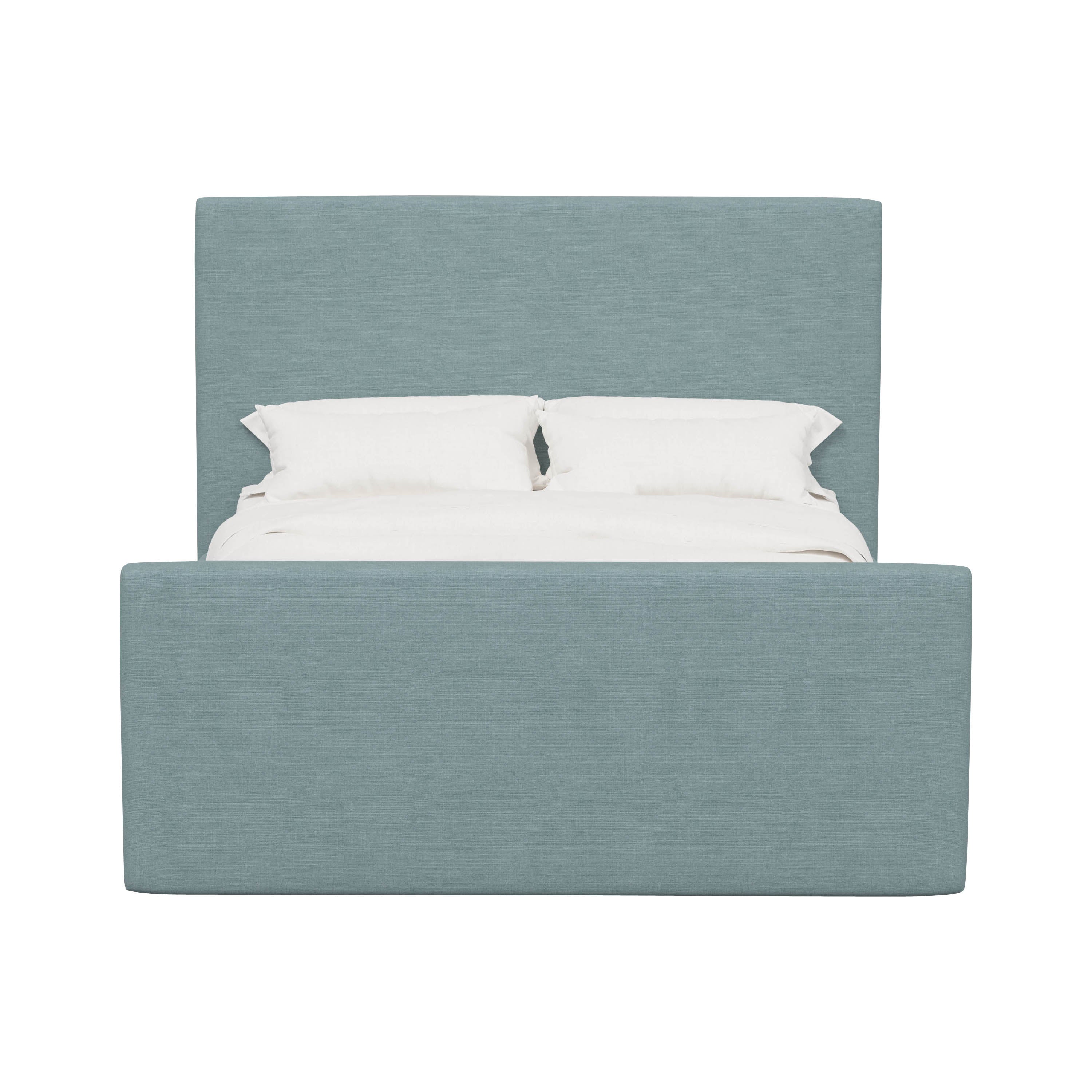 Alta Platform Bed Twin / Linen Seaglass