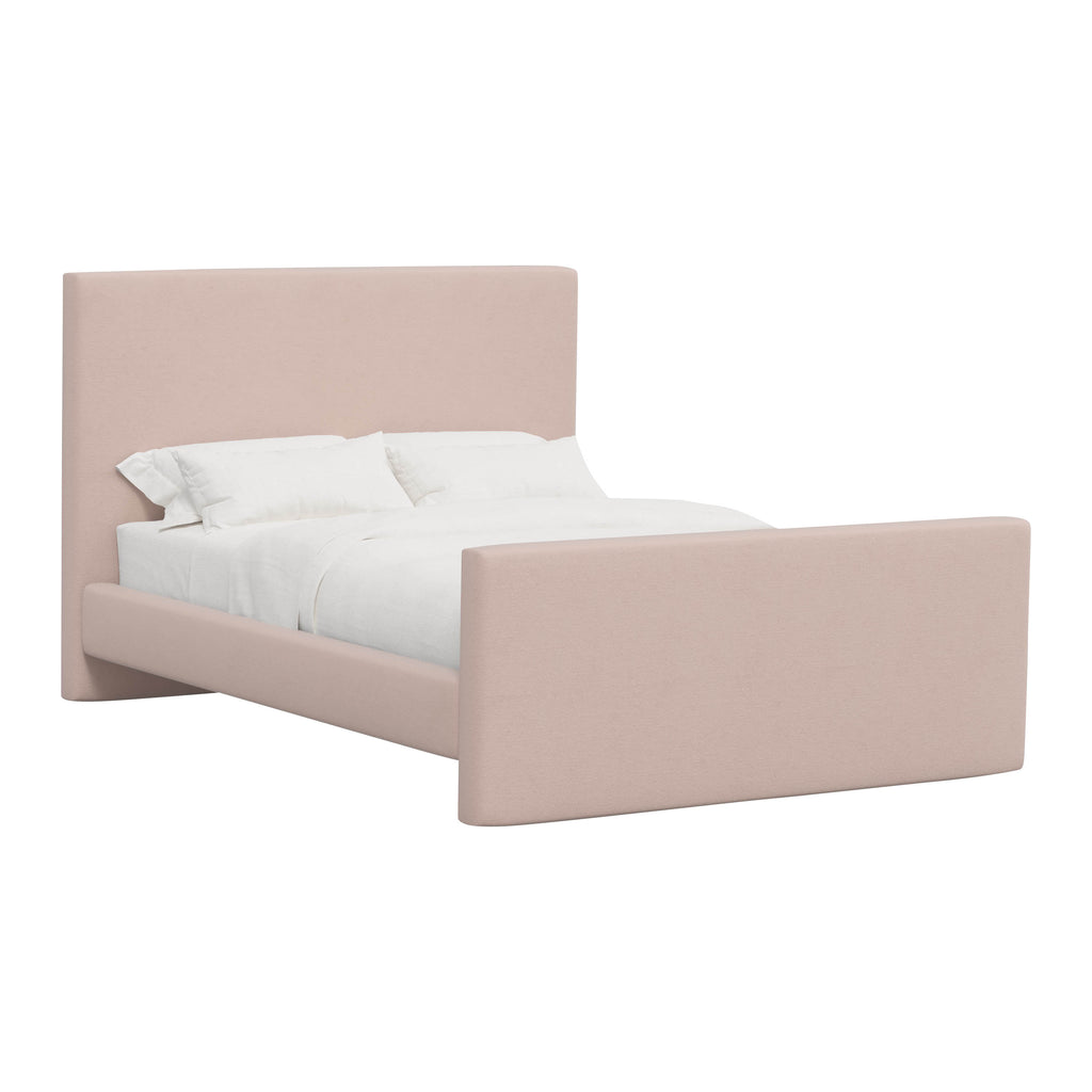 Alta Platform Bed Twin / Velvet Blush