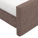 Alta Platform Bed Twin / Boucle Merlot