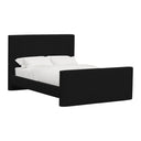 Alta Platform Bed Twin / Zuma Linen Black