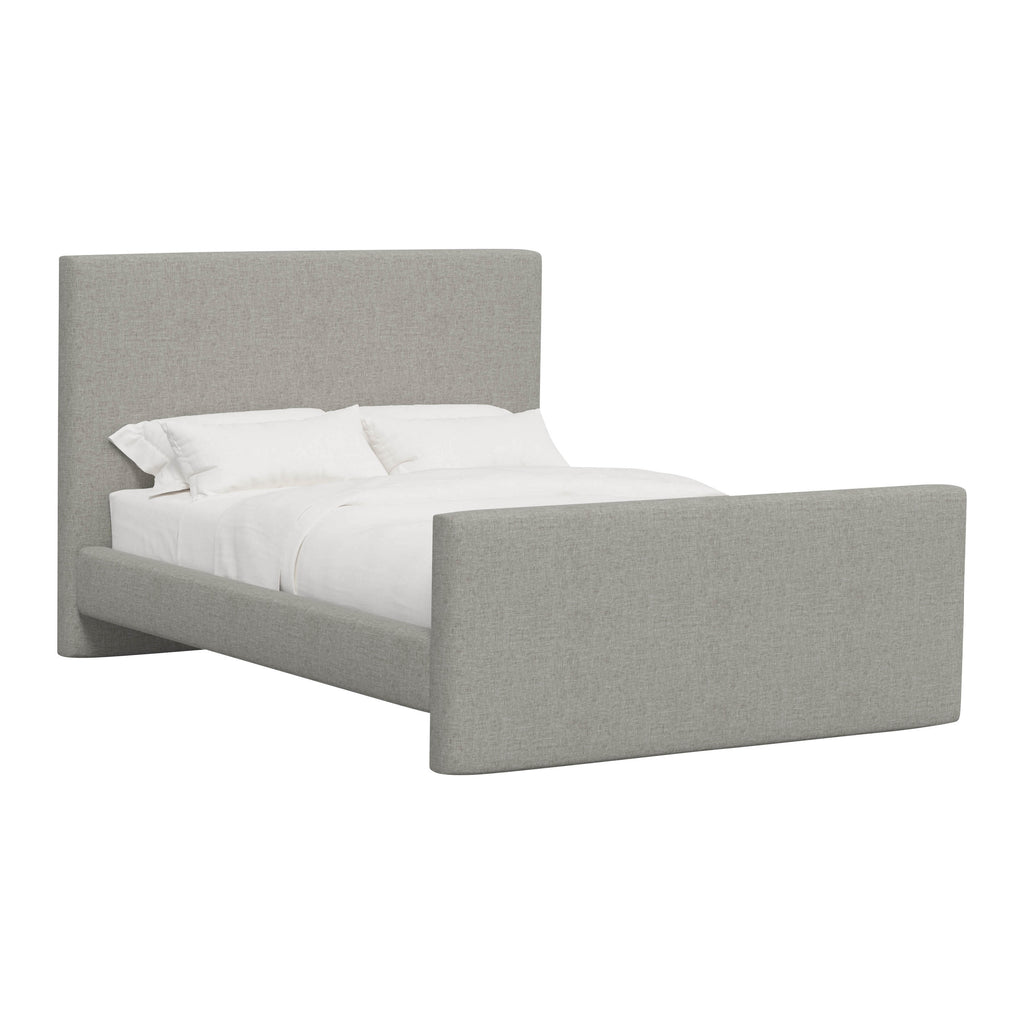 Alta Platform Bed Twin / Zuma Linen Feather