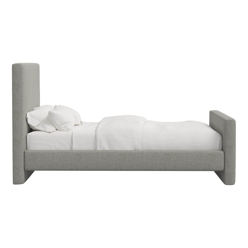 Alta Platform Bed Twin / Zuma Linen Feather