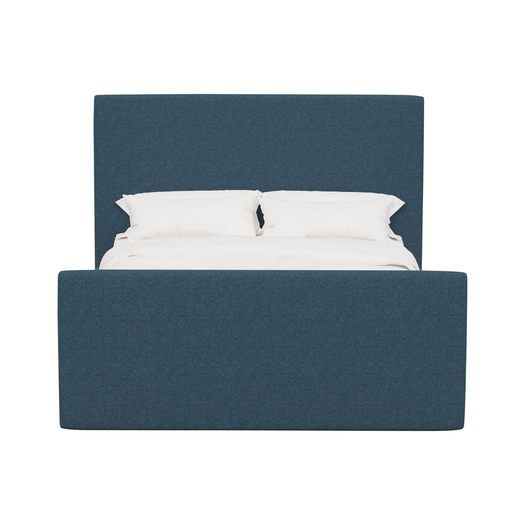 Alta Platform Bed Twin / Zuma Linen Navy