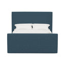 Alta Platform Bed Twin / Zuma Linen Navy