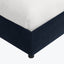 Linea Platform Bed California King / Antique Velvet Midnight