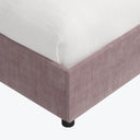 Linea Platform Bed California King / Antique Velvet Amethyst